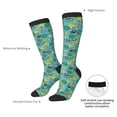 thumbnail image 4 of Naloa Trucks And Excavators Thigh High Socks Extra Long Stretchy Sock Women Over Knee High Opaque Stocking Daily Wear, 4 of 6