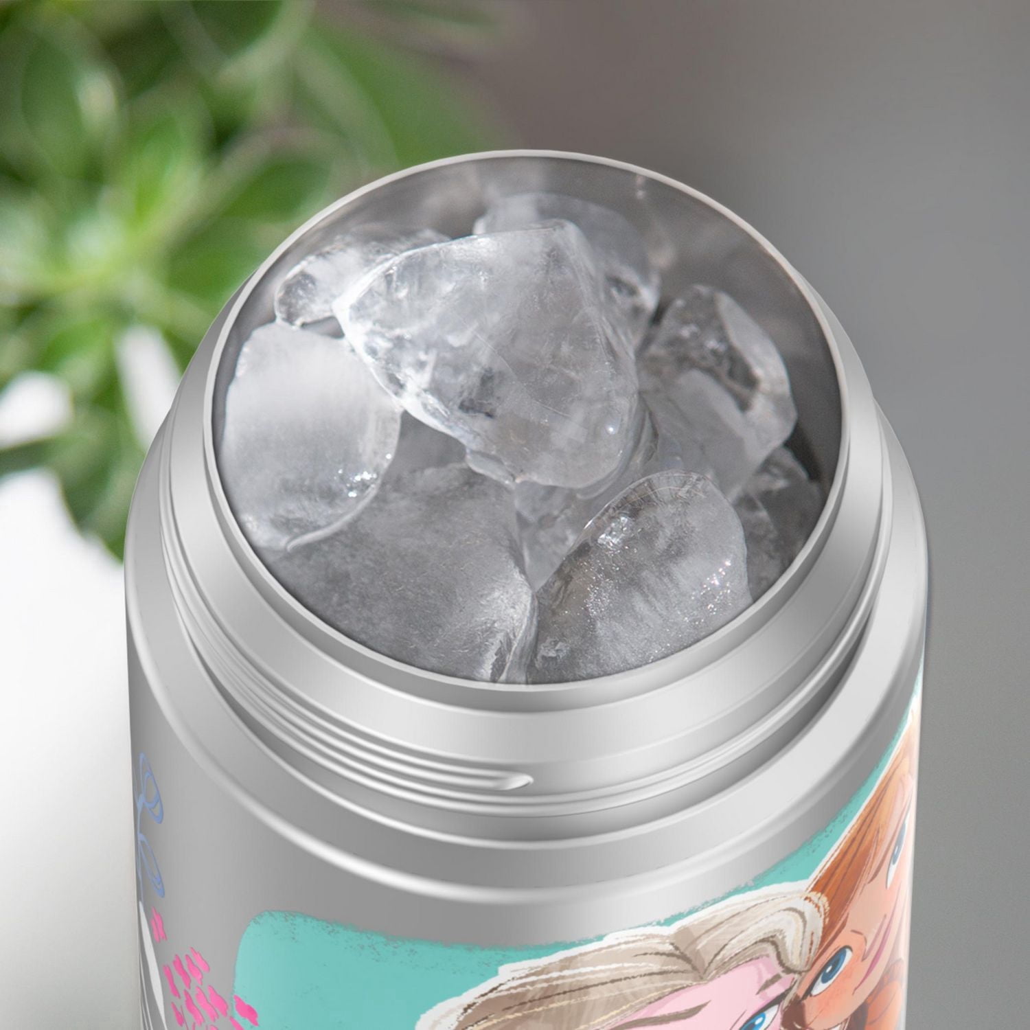 Thermos12 Oz Vacuum Insulated Funtainer Straw Bottle, Frozen