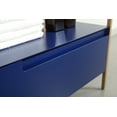 thumbnail image 6 of Texel 42" Navy Blue and Gold Style Freestanding Bathroom Vanity, 6 of 8
