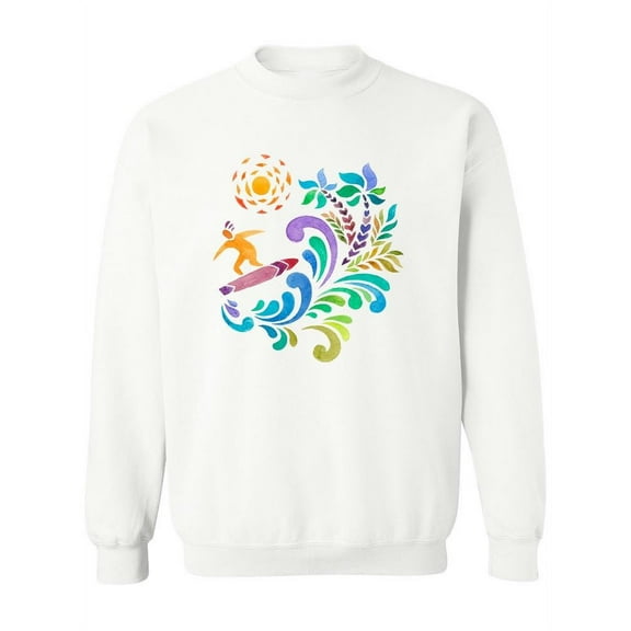 Surfland Sweatshirt Women -Image by Shutterstock, Female 5X-Large
