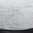 thumbnail image 3 of SAFAVIEH Brentwood Collection 5' x 5' Round Ivory/Grey BNT822A Modern Abstract Non-Shedding Living Room Bedroom Area Rug, 3 of 6