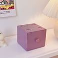 thumbnail image 3 of Desktop Storage Box with Drawer - Macaron Building Block Organizer for Cosmetics, Jewelry, Small Items | Space Saving Desk Accessory Organizer for Home, Vanity Tabletop | Plastic Storage Container, 3 of 7