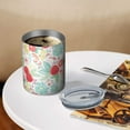 thumbnail image 3 of 12oz Coffee Tumblers Pioneer Flower Stainless Steel Vacuum Insulated Travel Tumbler Coffee Cups Mug with Lid and Straw with Cleaning Brush for Cold & Hot Drinks, 3 of 5
