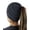 Dark Melange Gray, variant on BeanieTail Cotton Blend All Season Daily Messy High Bun Ponytail Beanie Hat, Indi Pink