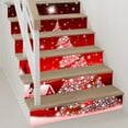 thumbnail image 4 of Calcomanías de escaleras navideñas 3D, calcomanías para escaleras, pegatinas autoadhesivas para escaleras, pegatinas de pared para escalones, decoraci 6 piezas, 4 of 8