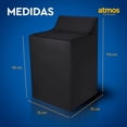 thumbnail image 4 of Funda Para Lavadora (Protector Impermeable Atmos Homeware Black), 4 of 5