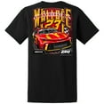 thumbnail image 3 of Men's 23XI Racing Black Bubba Wallace McDonald's Car T-Shirt, 3 of 3