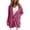 Hot Pink, variant on Womens Cardigan Jacket Plus Size Hooded Long Sleeve Solid Color Cardigan Tops Lightweight Open Front Outerwear Coats with Pockets