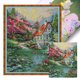 thumbnail image 1 of Hilo Algodón Ecológico Bordado Kit Punto Cruz Con Molino 14CT 37x48cm, 1 of 9