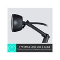 thumbnail image 4 of Logitech C505 Webcam - 720p HD External USB Camera for Desktop or Laptop with Long-Range Microphone, Compatible with PC or Mac, 4 of 5