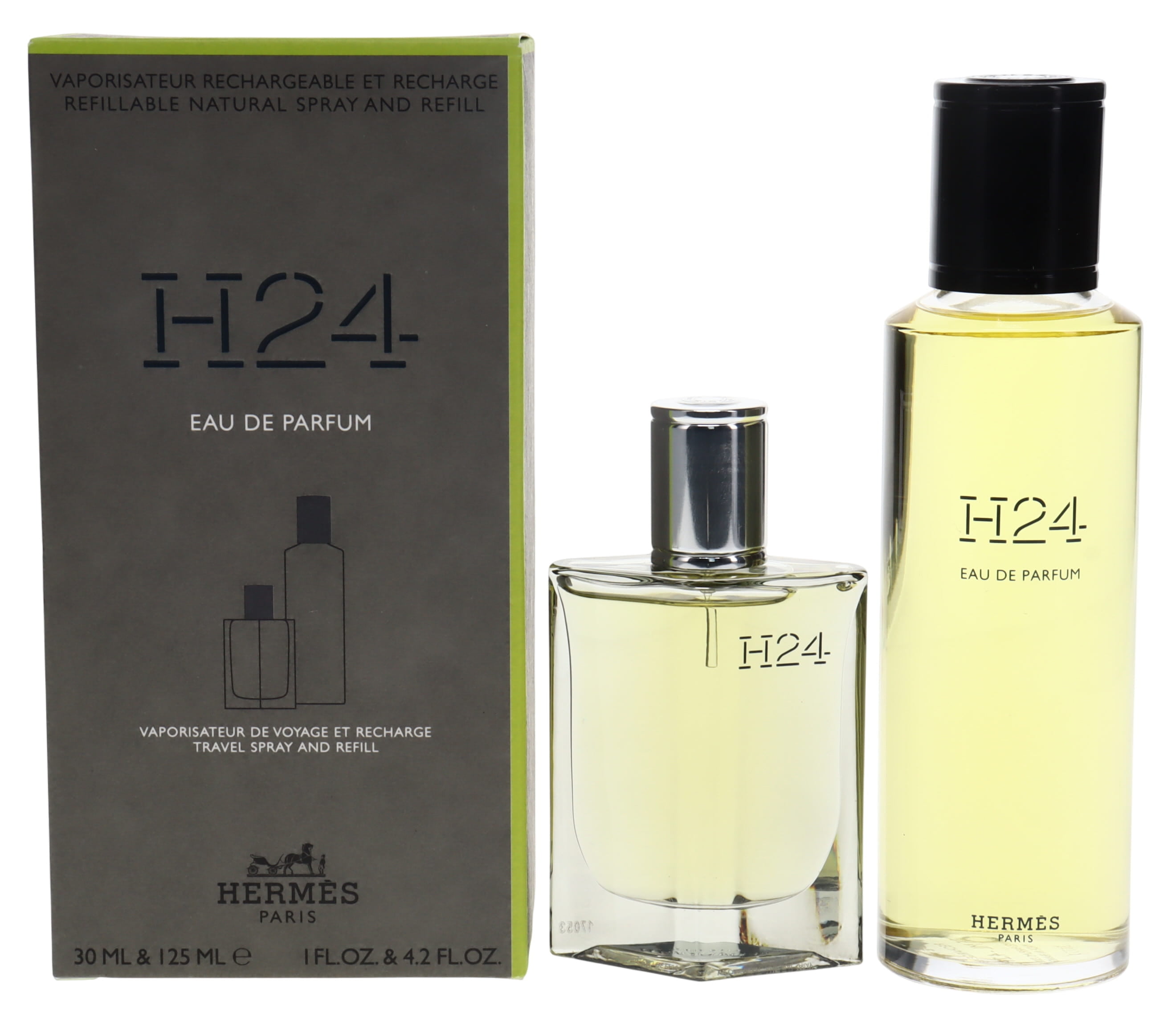 Hermes Men's Terre d'Hermes 75ml + 12.5ml Perfume Gift Set - Wood
