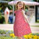 thumbnail image 5 of Balery Colorful Sprinkles Donuts Camisón de princesa para niñas, pijama de algodón con mangas abullonadas, suave y bonito.-Large, 5 of 6