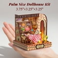thumbnail image 3 of BenBen Dollhouse Miniature DIY House Kit, Cake House with Furniture, Craft Gift for Adults, Hobbies, 3 of 7
