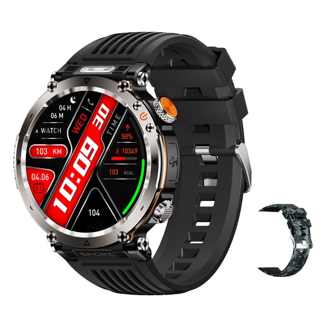 Montre Intelligente IP68 Étanche 150+ Modes Sport 600 mAh 20 Jours Multilingues Rappel de Messages Multimédia Traqueur de Mise en Forme Montre Femmes Hommes Smartwatch