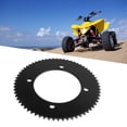 thumbnail image 1 of Sprocket T8F 64T Rear Sprocket Steel 4 Hole 90mm Rear Wheel Drive Chain Sprocket For DIY ATVs Bikes Karts, 1 of 8
