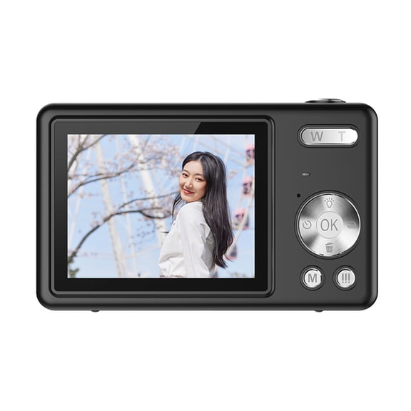 Kyusrd Digital Camera 1080P HD Photography Supports Up To 48MP Electronic Stabilization 16X Digital CCD Student Portable Camera