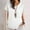 White, variant on Women's Casual Cotton Linen Shirts Solid Loose Short Sleeve Tops V-neck Baggy Pullover Tops for Daily Going Out 2025
