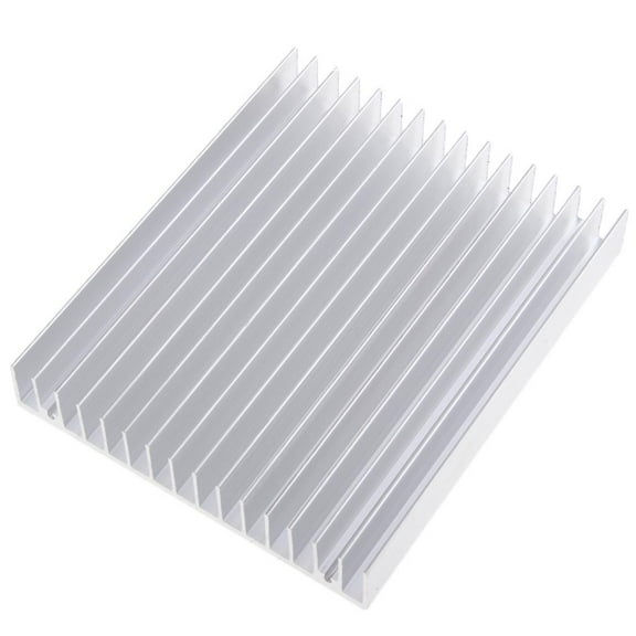 1Pcs Aluminum Heat Sink Cooling Fin For PC CPU & LED & Power Amplifier & Transistor Semiconductor Devices (120x100x18mm)