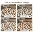 thumbnail image 7 of ODIKA Cow Spotted Fuzzy Artificial Large Pictures That Flannel Print Refined for Queen Size Bedroom, Under Bed, Master , Foldable Easy Care, 7 of 7