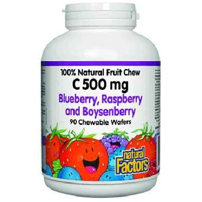 Natural Factors Berry Chewable Vitamin C - 90 Tablets in Nepal at NPR ...