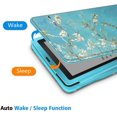thumbnail image 4 of Flip Case for 6.8" Kindle Paperwhite and Kindle Paperwhite Signature Edition (11th Generation 2021) Slim Fit Vertical Multi-Viewing Stand Cover with Auto Sleep/Wake, Blossom, 4 of 15