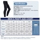 thumbnail image 4 of Soidarity Pantalones de neopreno de 3MM para mantener el calor, pantalones de buceo divididos, pantalones largos para hombres y mujeres, mallas de neopreno Deportes acuáticos Negro METRO Soidarity OD003699-02, 4 of 6