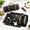 Black - Black, variant on Bartender Kit Bag With Cocktail Shaker Set - Waxed Canvas Traveling Bar Tools 17-pc Travel Mixology Bartending Kits Mobile Roll S