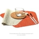 thumbnail image 2 of Manteles individuales redondos Naiovety Beige claro 48*33 CM, 2 of 6