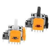 MLINS 2pcs Hall-Effect Joysticks Replacement Compatible with DualSense Controller 3D Analog Sensor Wheel Thumb Sticks Rocker Module Replacement Compatible with PlayStation 5 Controller
