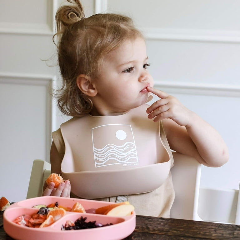 Amazon.com: Simka Rose Silicone Bibs for Babies - Toddlers