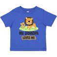 thumbnail image 3 of Inktastic Grandpa Loves Me Grandson Boys or Girls Toddler T-Shirt, 3 of 5