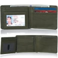 thumbnail image 2 of Alpine Swiss RFID Mens Wallet Deluxe Capacity Hybrid Bifold Flipout ID Window, 2 of 6