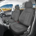 thumbnail image 4 of Genuine Dickies 2 Piece Sorrento Universal Car Seat Covers, Gray, 4 of 16