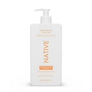 Native Moisturizing Hand & Body Lotion, Sweet Peach & Nectar, Paraben Free, for Women and Men, 16.5 fl oz