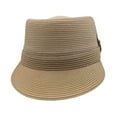 thumbnail image 2 of Men's Braided Two Tone Legionnaire Hat in Beige H-67, 2 of 5