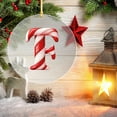 thumbnail image 5 of Ornements d'Alphabet pour Arbre de Noël, 26 Lettres de Canne à Sucre Initiales Pendentif, 26 Lettres Décoration d'Arbre de Noël Pendentif, Décorations Rouges Monogramme Personnalisées pour Cadeaux d'Arbre de Noël Diy, 5 of 5