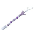 thumbnail image 2 of Magik Baby Pacifier Clip Chain Binky Holder Teething Beads Wooden Silicone, 2 of 2