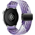 thumbnail image 2 of XIHAMA Magnetic Band Compatible with Samsung Galaxy Watch4 5 6 7 Band 40mm 44mm/Galaxy Watch4 6 Classic Band 42mm 46mm 43mm 47mm/Watch 5 Pro 45mm/Watch 3 41mm/Active 2 Stretchy Braided Strap Women Men, 2 of 7