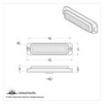 thumbnail image 3 of United Pacific 39161 Multi Purpose Warning Light 6 High Power Led, 3 of 4