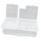 thumbnail image 3 of Caja de almacenamiento de componentes electrónicos transparente, compacta y ligera. Piezas de hardware. Estilo B, 3 of 8