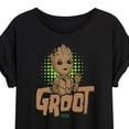 thumbnail image 3 of Marvel Guardians of the Galaxy - Baby Groot - Women's Oversized Graphic T-Shirt, 3 of 5