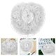 thumbnail image 3 of Almohada para anillos de boda, diseño de rosas y flores, ideal como decoración para fiestas de bodas., 3 of 5