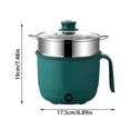 thumbnail image 2 of 1.5L Mini Rice Cooker Multifunctional Home Cooking Pot Non Stick Material Stockpot Utility Pan For Kitchen Stainless Steel Nonstick Frying Pans Vintage Copper Frying Pan Stone Nonstick Pan Small Non, 2 of 3
