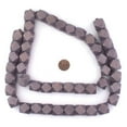 thumbnail image 2 of The Bead Chest Grey Cornerless Cube Wood Beads: 17mm Diamond Cut Natural Organic Beads for Jewelry Making, 2 of 3