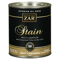 Zar 50412 1 Quart Gray Cashmere Interior Oil Base Stain