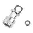 thumbnail image 1 of Lipstore Pedal Quick Release Base Buckle Pedal Storage Device for Mountain Bikes Silver, 1 of 8