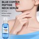 thumbnail image 3 of Blue Copper Peptide Crema Reafirmante para el Cuello 75ml - Crema hidratante antienvejecimiento con ácido hialurónico y extracto de caracol - Sérum tónico ligero para pieles secas - Tratamiento, 3 of 6