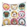 thumbnail image 1 of BSDHOME American Dogs Boxer Pillowcase 20x20 inch, 1 of 1