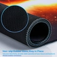 thumbnail image 5 of Gaming Mouse Pad, Extended Mouse Pad, XXL Large Big Computer Keyboard Mouse Mat Desk Pad with Non-Slip Base and Stitched Edge for Home Office Gaming Work, 31.5x15.7x0.12inch(Ice and Fire)\u2026, 5 of 6
