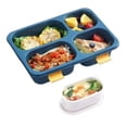 thumbnail image 1 of Lunch Box Grandes, 4 Compartimentos, Sellado Hermetico, lonchera, 1 of 5